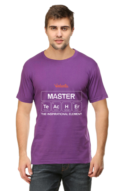 Master Teacher- The Inspirational Element - Vedantu - Round Neck T-Shirt