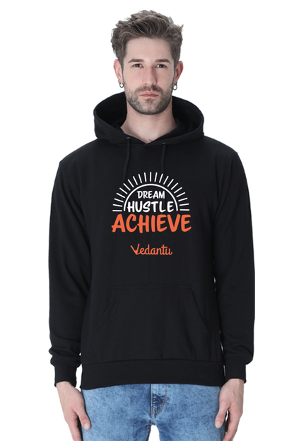 Dream Hustle Achieve Men Hoodie by Vedantu