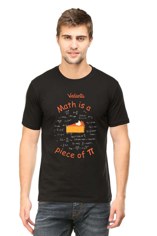 Math is a Piece of Pie - Vedantu - Men's Round Neck T-Shirt