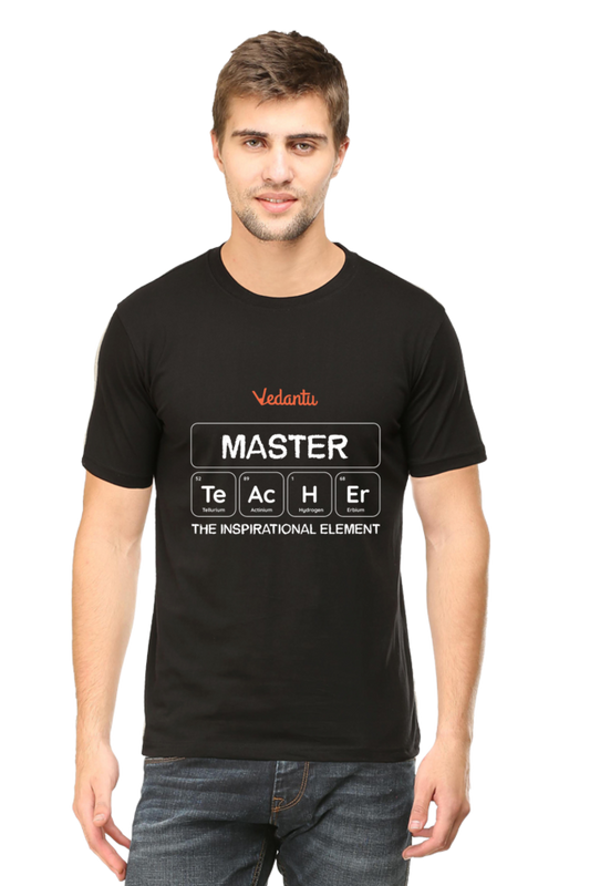 Master Teacher- The Inspirational Element - Vedantu - Round Neck T-Shirt