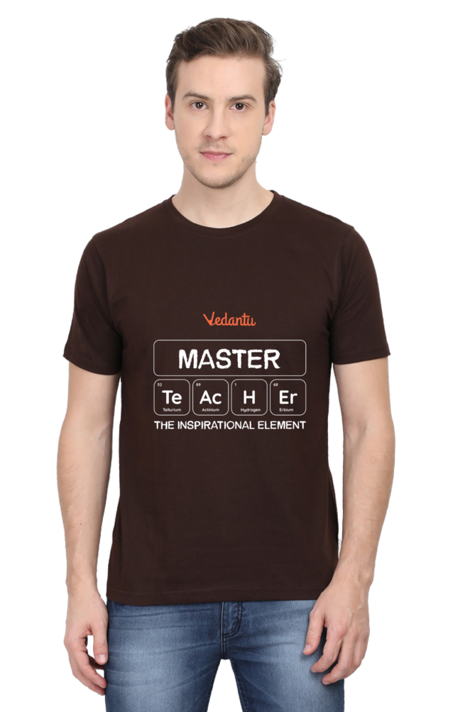 Master Teacher- The Inspirational Element - Vedantu - Round Neck T-Shirt