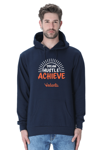 Dream Hustle Achieve Men Hoodie by Vedantu