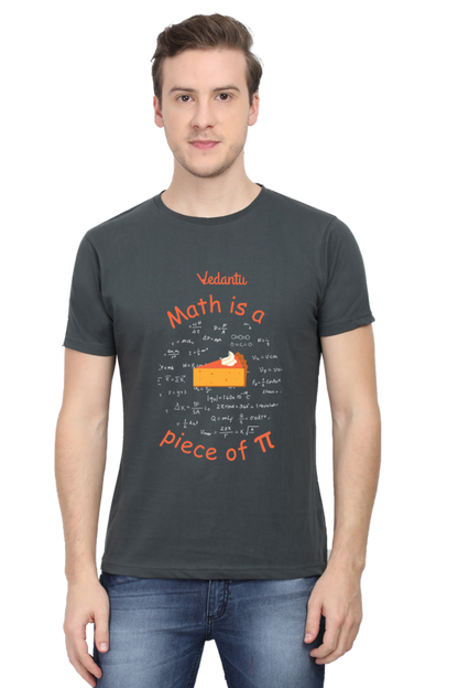 Math is a Piece of Pie - Vedantu - Men's Round Neck T-Shirt