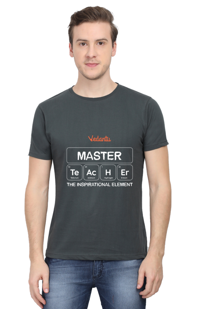 Master Teacher- The Inspirational Element - Vedantu - Round Neck T-Shirt