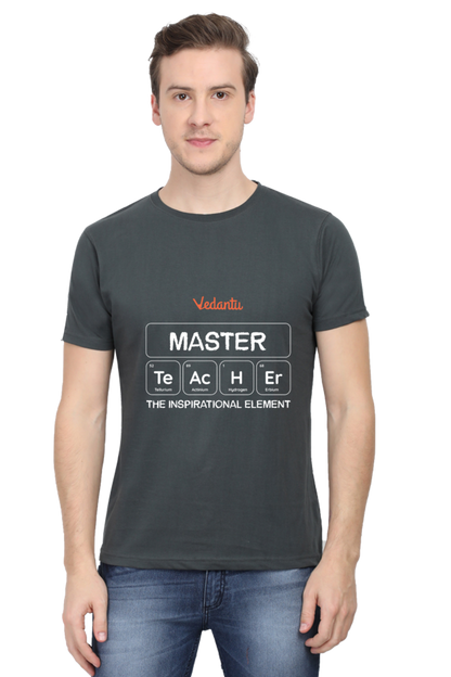 Master Teacher- The Inspirational Element - Vedantu - Round Neck T-Shirt