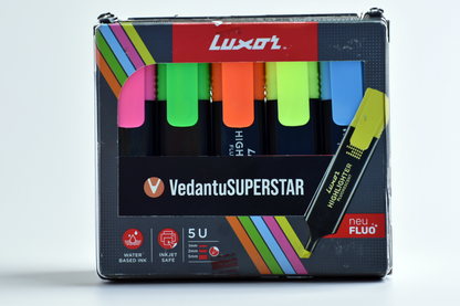 Vedantu - #ForeverVedan (Pack of 6 Notebooks, Set of 4 Pens, Highlighter Set)