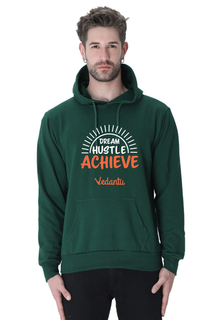 Dream Hustle Achieve Men Hoodie by Vedantu