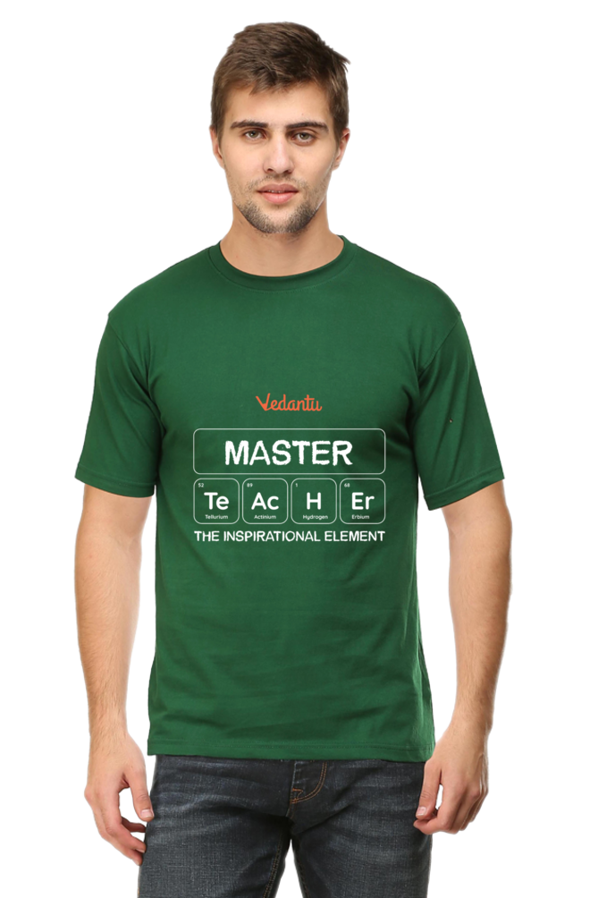 Master Teacher- The Inspirational Element - Vedantu - Round Neck T-Shirt