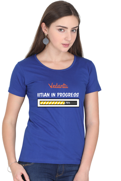 IITian in Progress - Women's Round Neck T-Shirt