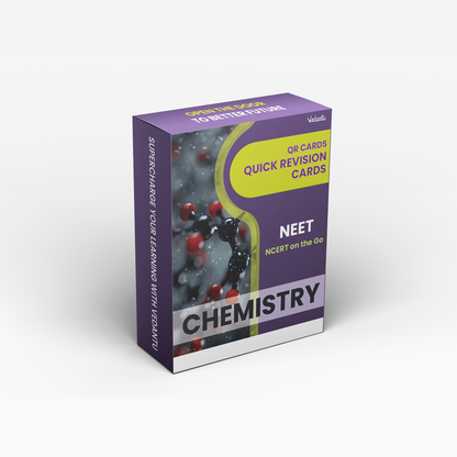 Vedantu QR Cards for NEET Chemistry 2025 | NEET Flash Cards for Quick Revision | Revision Booklet for NEET Chemistry 2025