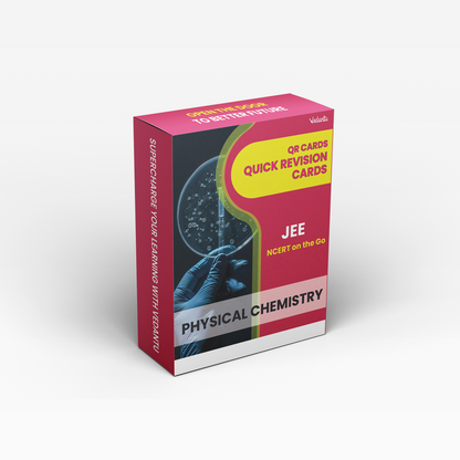 Vedantu Quick Revision Cards for JEE Physics, Chemistry and Mathematics 2025 | JEE Flash Cards for Quick Revision | Revision Booklet for JEE 2025 | JEE QR Cards