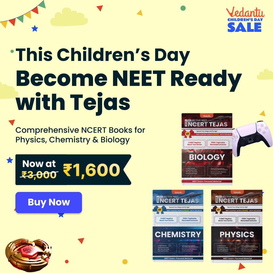 Best NCERT Book for NEET | Vedantu Tejas  | Physics, Chemistry, Biology Combo for NEET 2025 + FREE Course & Mock Tests