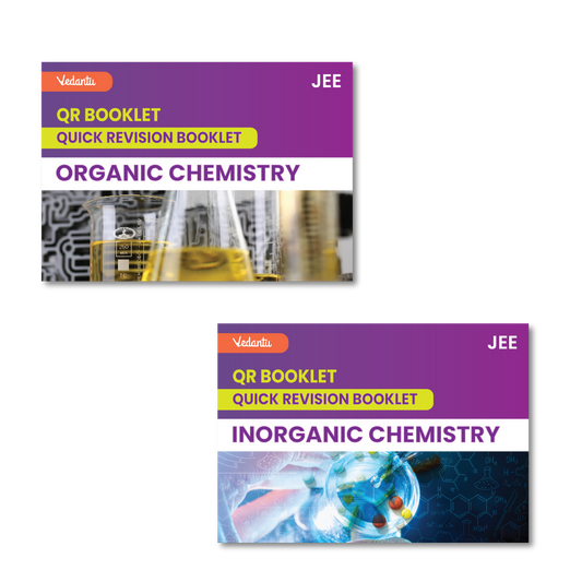 Vedantu QR Cards for JEE Chemistry 2025 | JEE Flash Cards for Quick Revision | Revision Booklet for JEE 2025