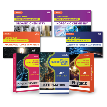 Vedantu Quick Revision Cards for JEE Physics, Chemistry and Mathematics 2025 | JEE Flash Cards for Quick Revision | Revision Booklet for JEE 2025 | JEE QR Cards