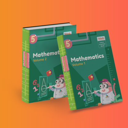 CBSE - Vedantu Tatva Practice Books - Grade 5 - Math - All Volume (Set of 2 Books)