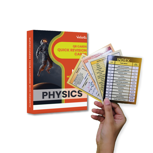 Vedantu QR Cards for NEET Physics 2025 | NEET Flash Cards for Quick Revision | Revision Booklet for NEET Physics 2025.