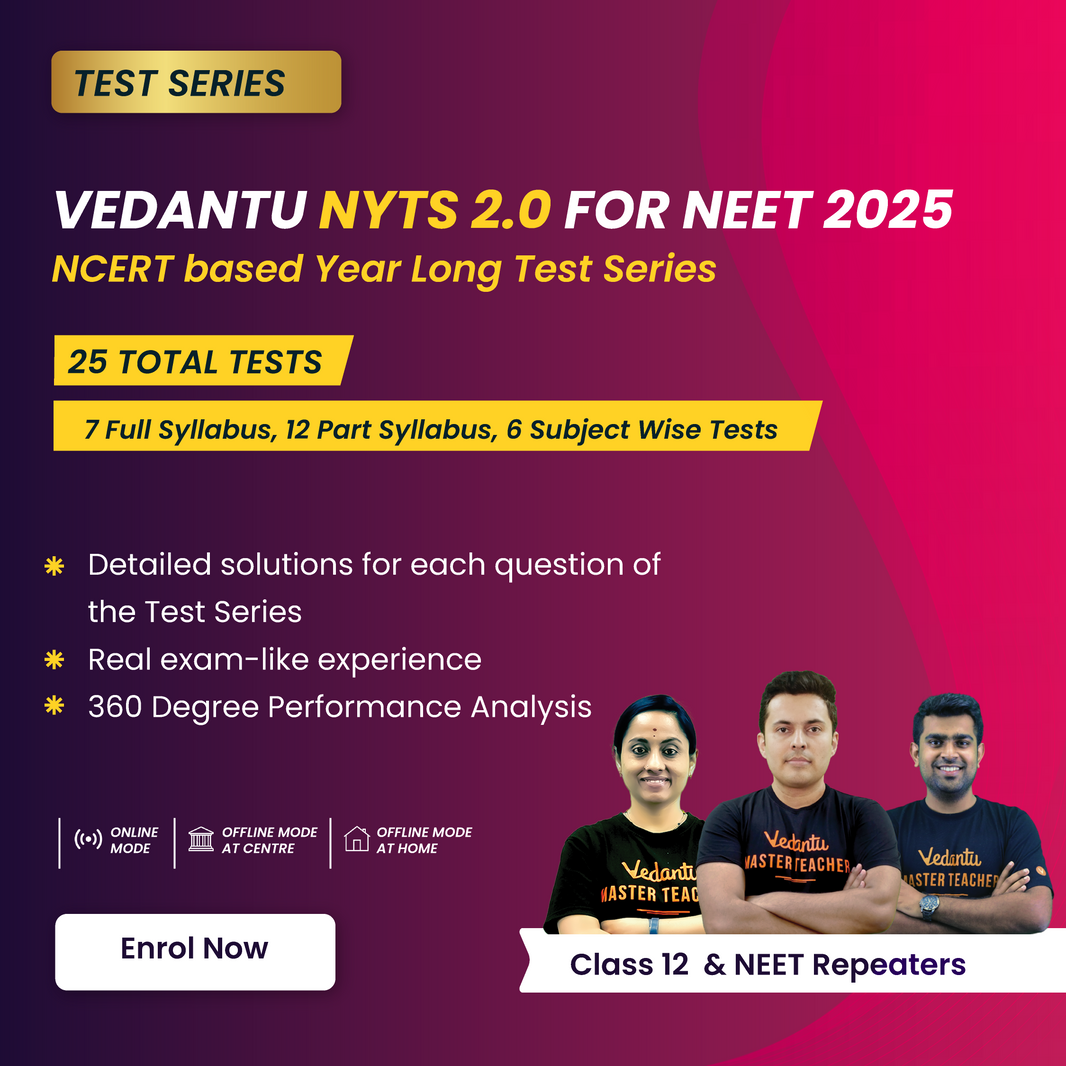 NEET NYTS 2025 Test Series Vedantu