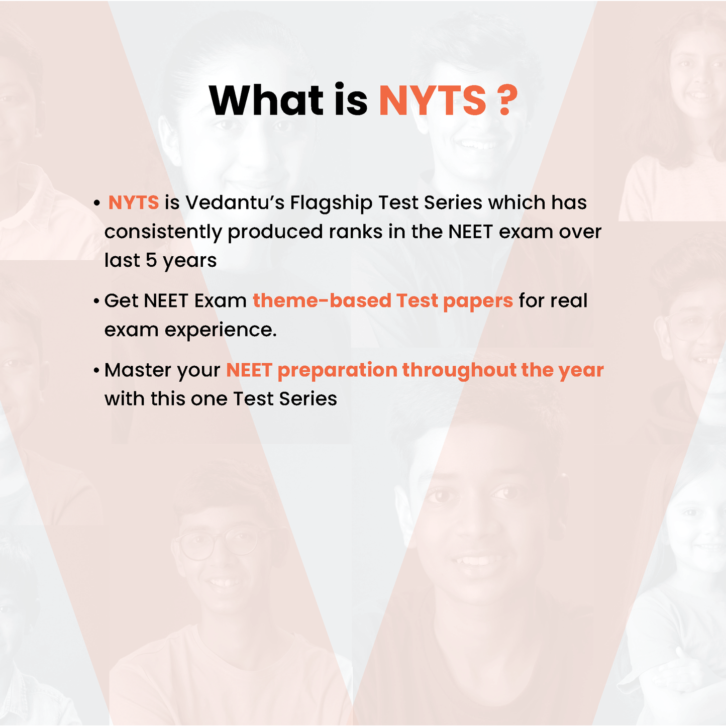 Vedantu NYTS for NEET 2025 - NCERT Based Year Long Test Series (40% OFF)