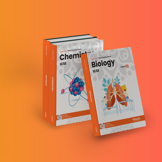 ICSE - Vedantu Tatva Practice Book - (Grade 7) - Physics, Chemistry & Biology (Coloured Books) (Set of 3 Books)